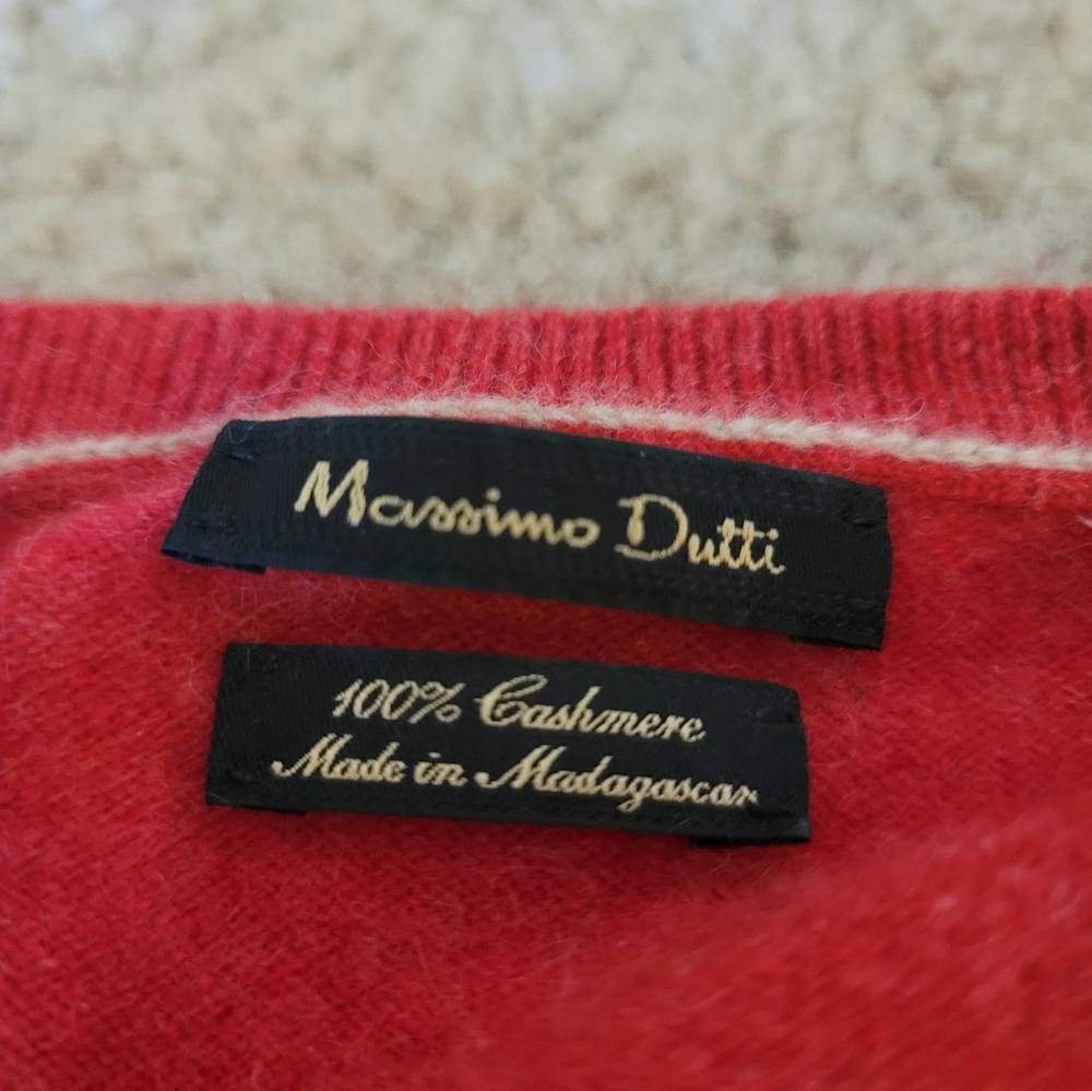 100% Cashmere Massimo Dutti Sweater View 3